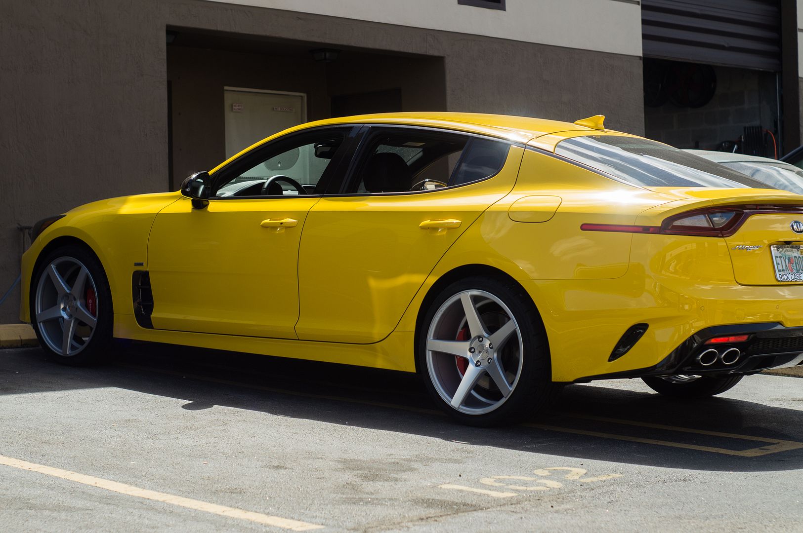 Official Sunset Yellow Kia Stinger Pictures Thread - Page 2